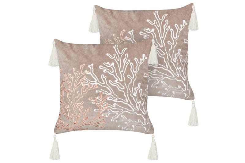 Prydnadskuddar Mazzaella set om 2 - Textil & mattor - Kudde & kuddfodral - Prydnadskudde & soffkudde