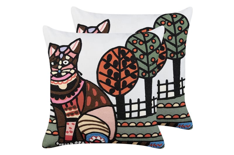 Prydnadskuddar Mehsana set om 2 - Textil & mattor - Kudde & kuddfodral - Prydnadskudde & soffkudde