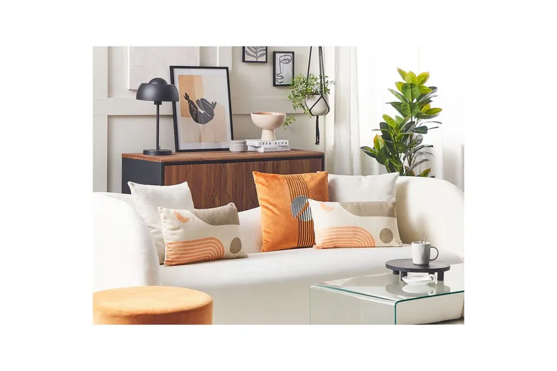 Prydnadskuddar Melampodium set om 2 - Utemöbler & utemiljö - Dynor - Utomhuskuddar