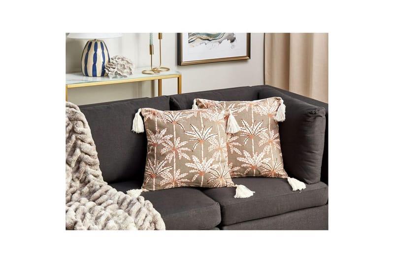 Prydnadskuddar Melobesia set om 2 - Utemöbler & utemiljö - Dynor - Utomhuskuddar