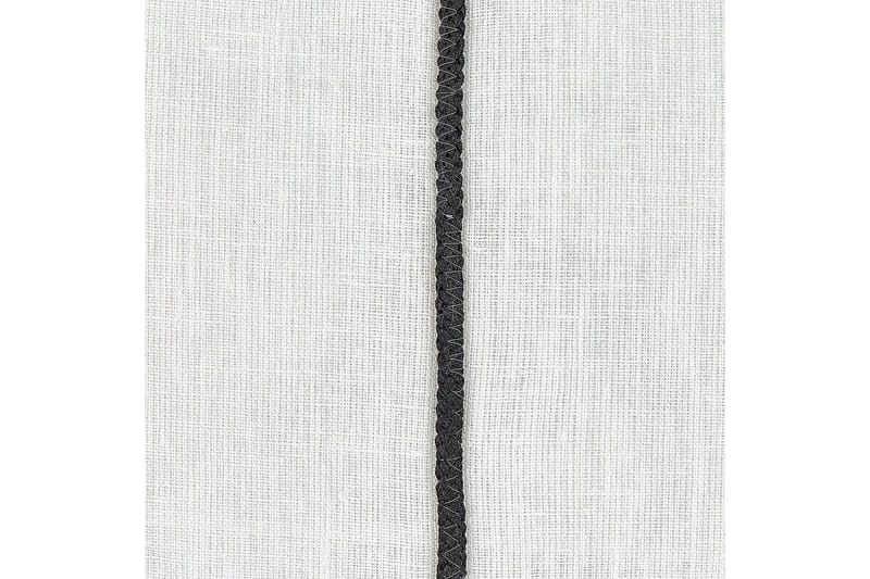 Prydnadskuddar Milas set om 2 Vit/Svart - Vit/Svart - Utemöbler & utemiljö - Dynor - Utomhuskuddar