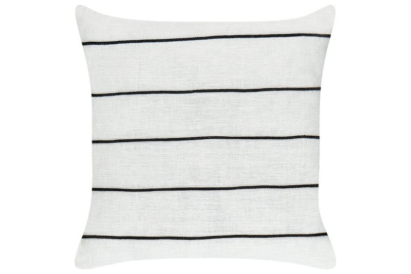 Prydnadskuddar Milas set om 2 Vit/Svart - Vit/Svart - Utemöbler & utemiljö - Dynor - Utomhuskuddar