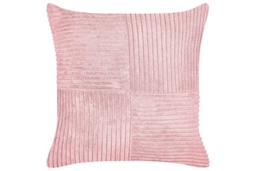 Prydnadskuddar Millet set om 2 Rosa, Fyrkantig - Rosa, Fyrkantig - Utemöbler & utemiljö - Dynor - Utomhuskuddar