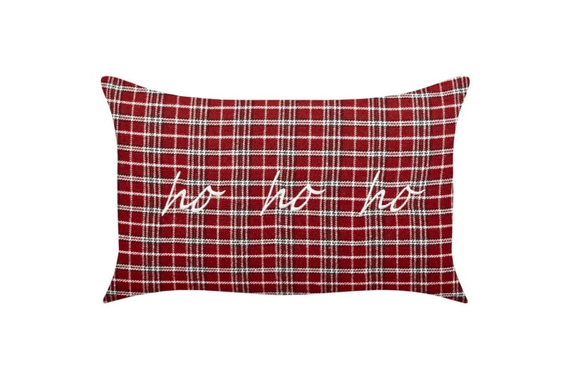 Prydnadskuddar Mochi set om 2 Röd/svart/vit - Röd/svart/vit - Utemöbler & utemiljö - Dynor - Utomhuskuddar