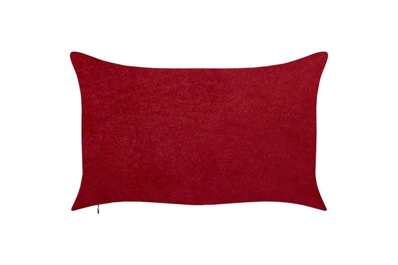 Prydnadskuddar Mochi set om 2 Röd/svart/vit - Röd/svart/vit - Utemöbler & utemiljö - Dynor - Utomhuskuddar