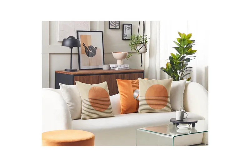 Prydnadskuddar Moonflower set om 2 - Utemöbler & utemiljö - Dynor - Utomhuskuddar