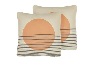 Prydnadskuddar Moonflower set om 2 - Utemöbler & utemiljö - Dynor - Utomhuskuddar