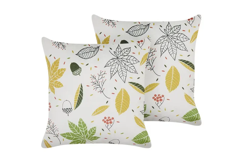 Prydnadskuddar Mullein set om 2