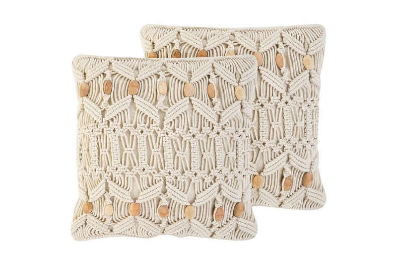 Prydnadskuddar Nicaea set om 2