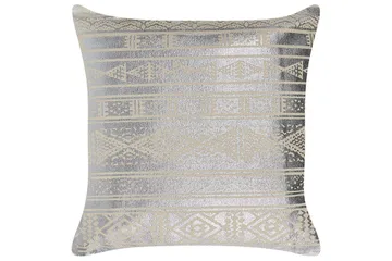 Prydnadskuddar Oujda set om 2 Silver - Silver - Utemöbler & utemiljö - Dynor - Utomhuskuddar
