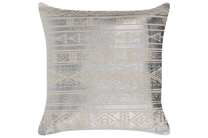 Prydnadskuddar Oujda set om 2 Silver - Silver - Utemöbler & utemiljö - Dynor - Utomhuskuddar