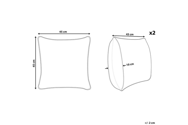 Prydnadskuddar Quinoa set om 2 - Textil & mattor - Kudde & kuddfodral - Prydnadskudde & soffkudde