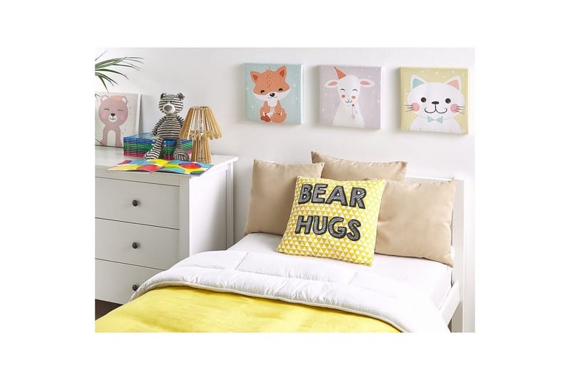 Prydnadskuddar Radzkot Gul/Vit/Svart - Gul/Vit/Svart - Textil & mattor - Kudde & kuddfodral - Prydnadskudde & soffkudde