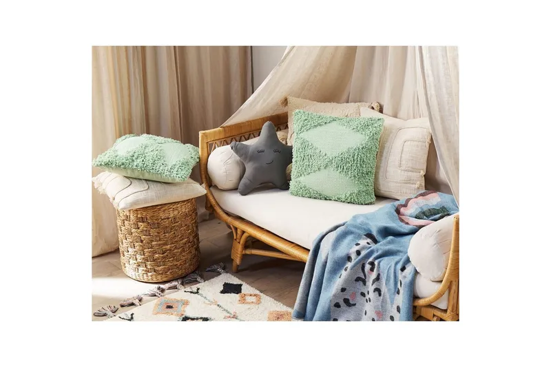 Prydnadskuddar Rhoeo Grön - Grön - Utemöbler & utemiljö - Dynor - Utomhuskuddar