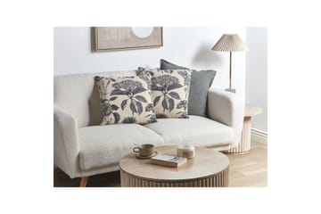 Prydnadskuddar Rosemary set om 2 Beige/grå - Beige/grå - Utemöbler & utemiljö - Dynor - Utomhuskuddar