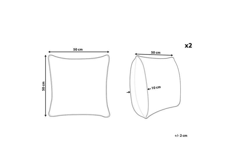 Prydnadskuddar Serampore set om 2 - Utemöbler & utemiljö - Dynor - Utomhuskuddar