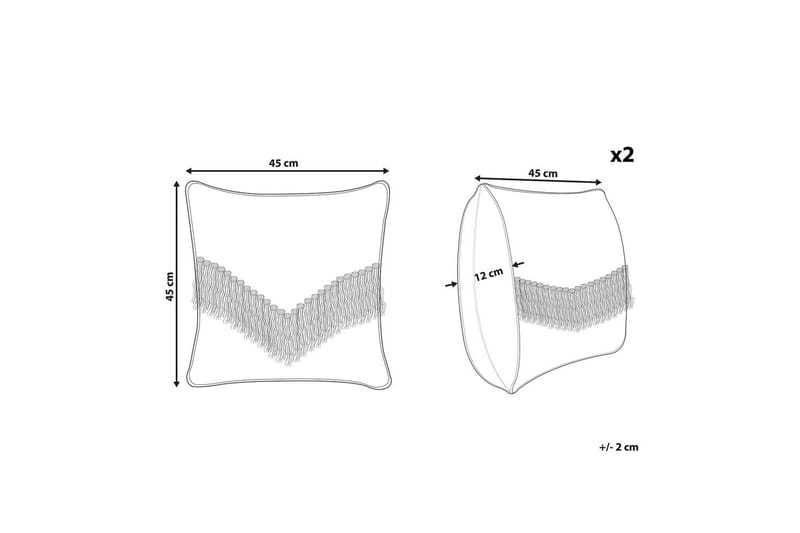 Prydnadskuddar Sofca set om 2 - Textil & mattor - Kudde & kuddfodral - Prydnadskudde & soffkudde