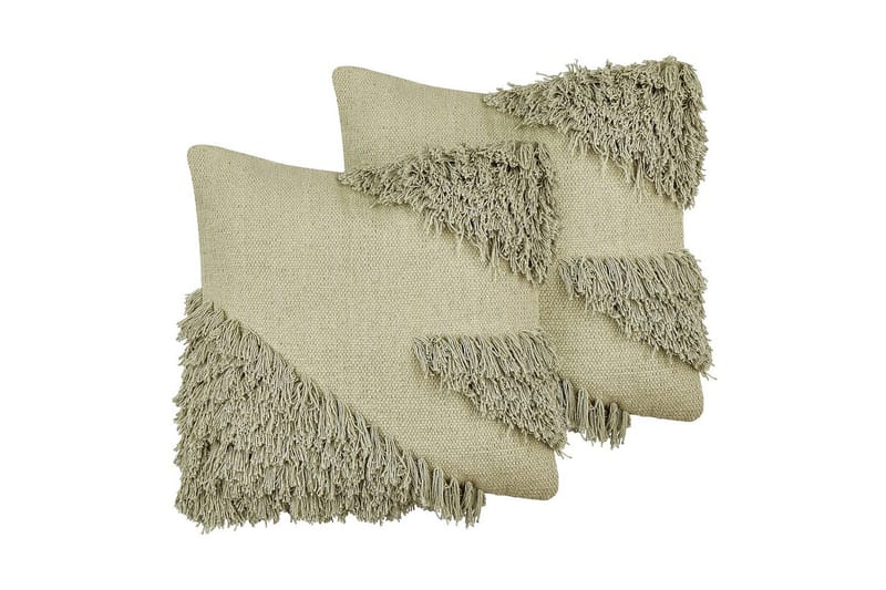 Prydnadskuddar Sourwood set om 2 Grön, Grön