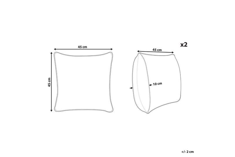 Prydnadskuddar Sumac set om 2 - Utemöbler & utemiljö - Dynor - Utomhuskuddar