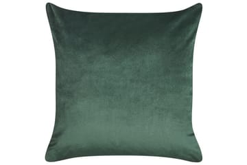 Prydnadskuddar Sunflower set om 2 Grön/guld - Grön/guld - Utemöbler & utemiljö - Dynor - Utomhuskuddar