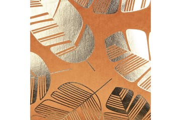 Prydnadskuddar Sunflower set om 2 Orange/guld - Orange/guld - Utemöbler & utemiljö - Dynor - Utomhuskuddar