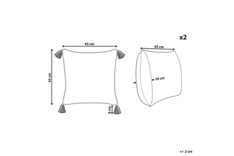 Prydnadskuddar Syringa set om 2 - Textil & mattor - Kudde & kuddfodral - Prydnadskudde & soffkudde