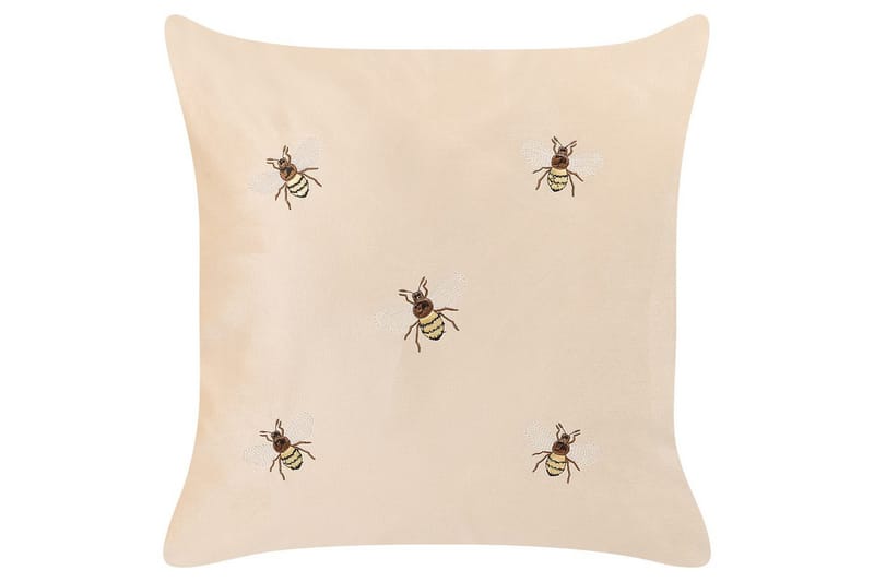 Prydnadskuddar Talinum set om 2 Beige/gul/brun/vit - Beige/gul/brun/vit - Utemöbler & utemiljö - Dynor - Utomhuskuddar