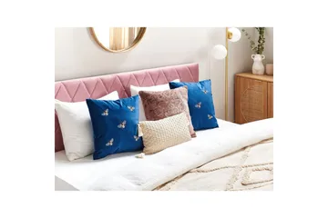 Prydnadskuddar Talinum set om 2 Blå/gul/brun/vit - Blå/gul/brun/vit - Utemöbler & utemiljö - Dynor - Utomhuskuddar