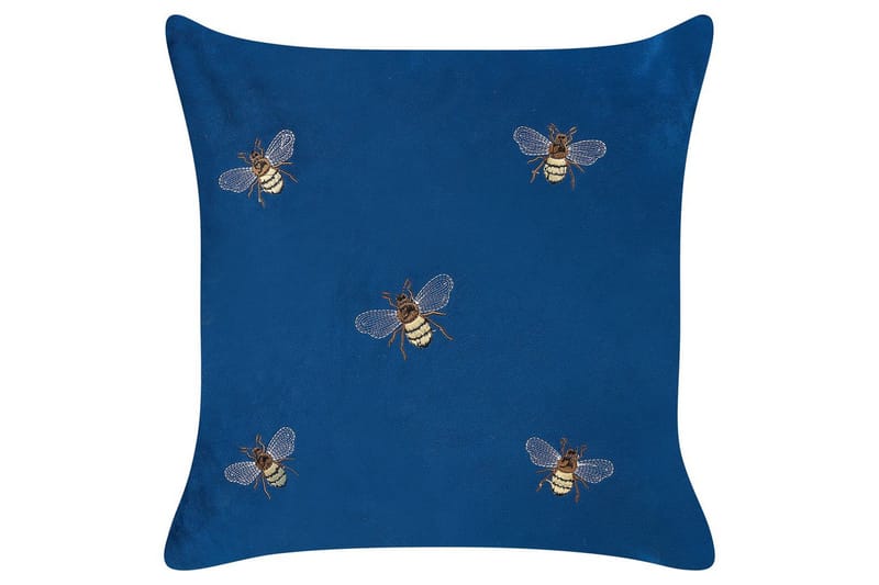 Prydnadskuddar Talinum set om 2 Blå/gul/brun/vit - Blå/gul/brun/vit - Utemöbler & utemiljö - Dynor - Utomhuskuddar