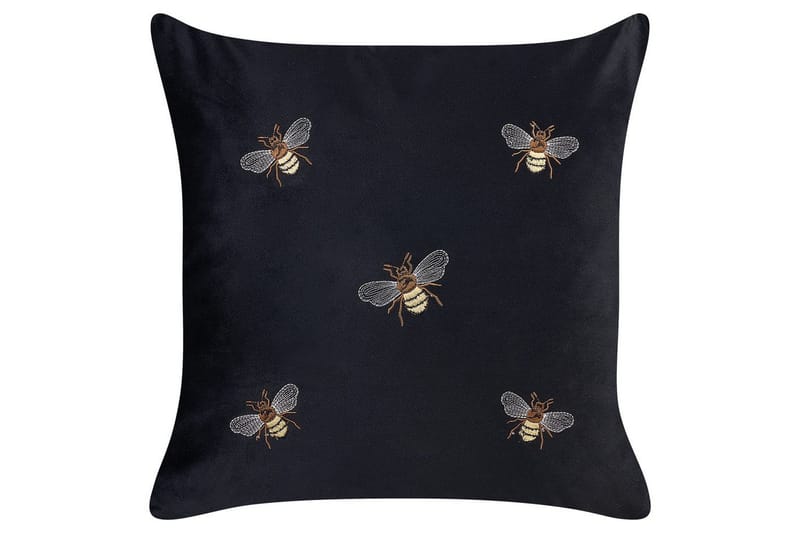 Prydnadskuddar Talinum set om 2 Svart/gul/brun/vit - Svart/gul/brun/vit - Utemöbler & utemiljö - Dynor - Utomhuskuddar