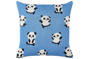 Prydnadskuddar Talokan set om 2 Blå/svart/vit - Blå/svart/vit - Utemöbler & utemiljö - Dynor - Utomhuskuddar