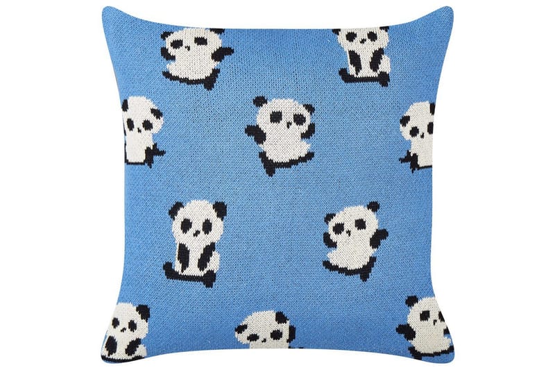 Prydnadskuddar Talokan set om 2 Blå/svart/vit - Blå/svart/vit - Utemöbler & utemiljö - Dynor - Utomhuskuddar