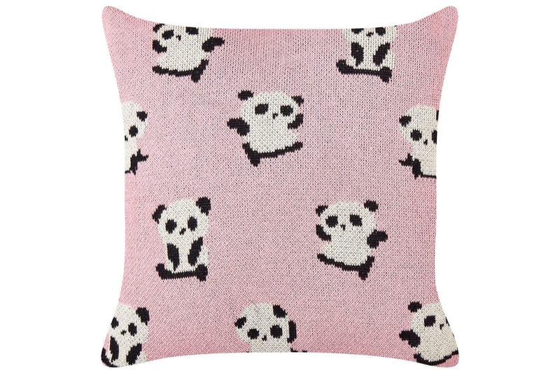 Prydnadskuddar Talokan set om 2 Rosa/svart/vit - Rosa/svart/vit - Utemöbler & utemiljö - Dynor - Utomhuskuddar
