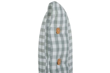 Prydnadskuddar Talya Mintgrönt/vitt/ljust trä, Fyrkantig - Mintgrönt/vitt/ljust trä, Fyrkantig - Utemöbler & utemiljö - Dynor - Utomhuskuddar