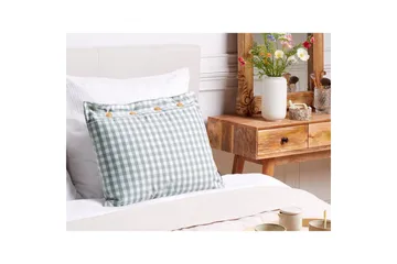 Prydnadskuddar Talya Mintgrönt/vitt/ljust trä, Rektangulär - Mintgrönt/vitt/ljust trä, Rektangulär - Utemöbler & utemiljö - Dynor - Utomhuskuddar