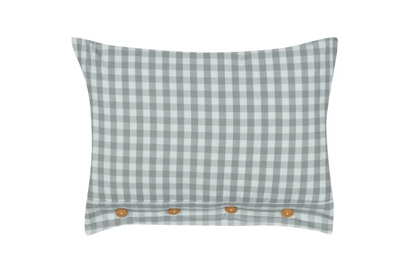 Prydnadskuddar Talya Mintgrönt/vitt/ljust trä, Rektangulär, Mintgrönt/vitt/ljust trä, Rektangulär