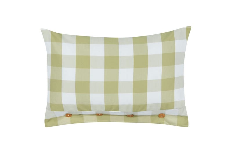 Prydnadskuddar Tamnine Grön/Vit, Rektangulär, Grön/Vit, Rektangulär