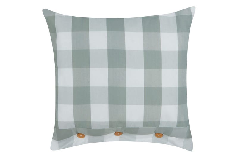 Prydnadskuddar Tamnine Mintgrön/Vit, Fyrkantig, Mintgrön/Vit, Fyrkantig