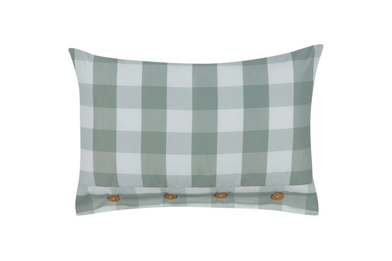 Prydnadskuddar Tamnine Mintgrön/Vit, Rektangulär, Mintgrön/Vit, Rektangulär