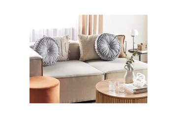 Prydnadskuddar Udala Grå - Grå - Utemöbler & utemiljö - Dynor - Utomhuskuddar