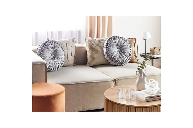 Prydnadskuddar Udala Grå - Grå - Utemöbler & utemiljö - Dynor - Utomhuskuddar