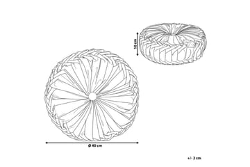 Prydnadskuddar Udala Rosa - Rosa - Utemöbler & utemiljö - Dynor - Utomhuskuddar