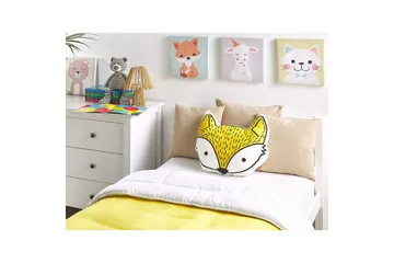 Prydnadskuddar Vadodara set om 2 Gul/Vit/Svart - Gul/Vit/Svart - Textil & mattor - Barntextilier - Barnkudde