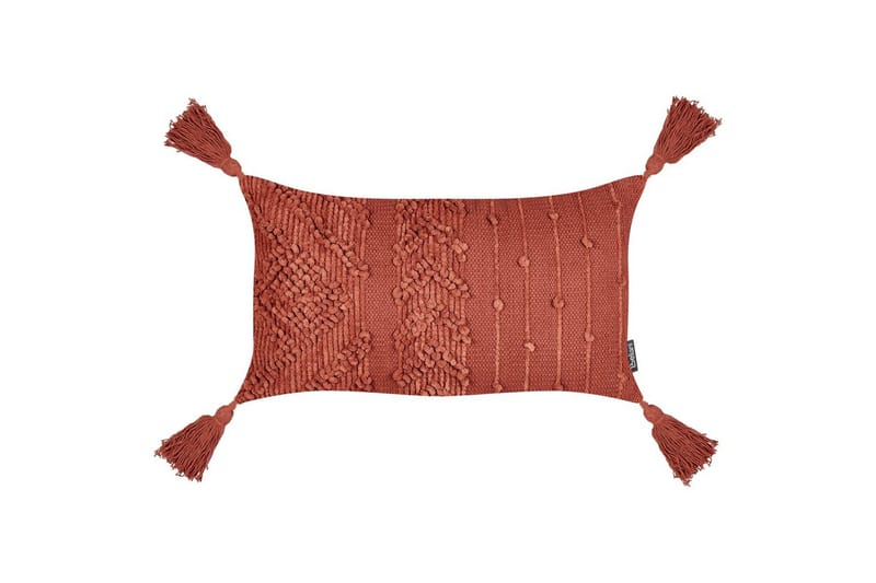 Prydnadskuddar Valvaria set om 2 Röd - Röd - Textil & mattor - Kudde & kuddfodral - Prydnadskudde & soffkudde