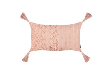 Prydnadskuddar Valvaria set om 2 Rosa - Rosa - Textil & mattor - Kudde & kuddfodral - Prydnadskudde & soffkudde