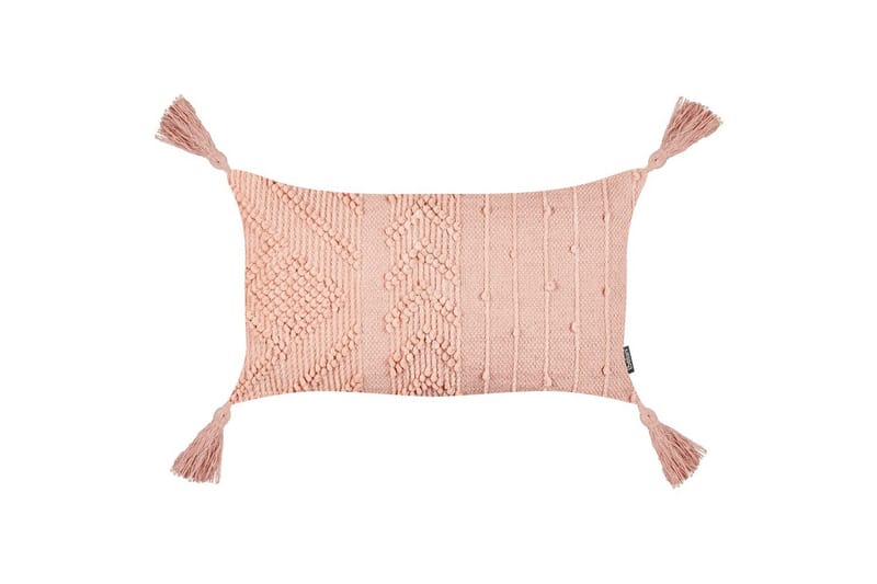 Prydnadskuddar Valvaria set om 2 Rosa - Rosa - Textil & mattor - Kudde & kuddfodral - Prydnadskudde & soffkudde