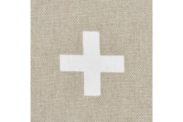 Prydnadskuddar Velleia set om 2 Beige/vit - Beige/vit - Textil & mattor - Kudde & kuddfodral - Prydnadskudde & soffkudde