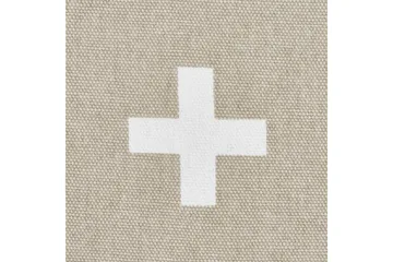 Prydnadskuddar Velleia set om 2 Beige/vit - Beige/vit - Textil & mattor - Kudde & kuddfodral - Prydnadskudde & soffkudde