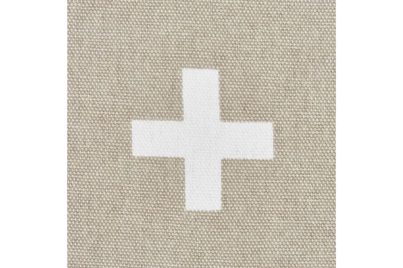 Prydnadskuddar Velleia set om 2 Beige/vit - Beige/vit - Textil & mattor - Kudde & kuddfodral - Prydnadskudde & soffkudde