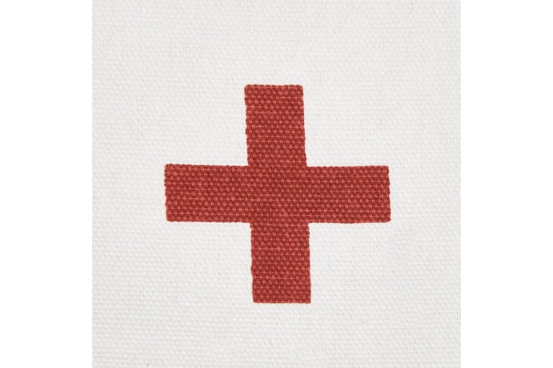 Prydnadskuddar Velleia set om 2 Vit/Röd - Vit/Röd - Textil & mattor - Kudde & kuddfodral - Prydnadskudde & soffkudde